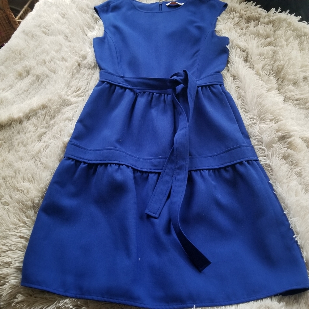 Tory Burch Jane dress cobalt blue size 6